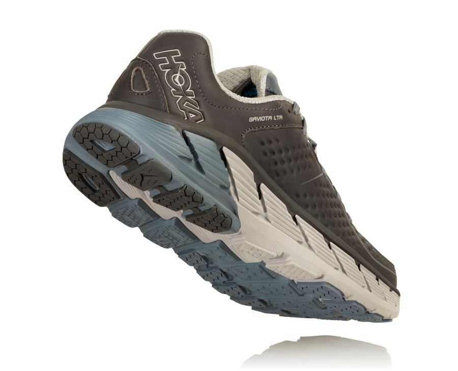 Tenis Hoka One One Feminino Marrom - Gaviota Couro - 027-YIXOLM